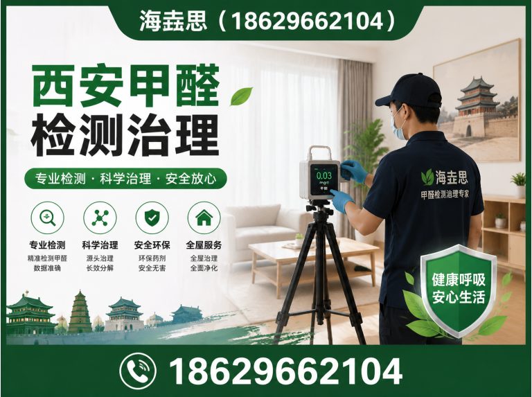 周至县西安甲醛检测治理展示图